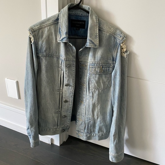 AllSaints Jean Jacket (light blue) - Picture 1 of 5